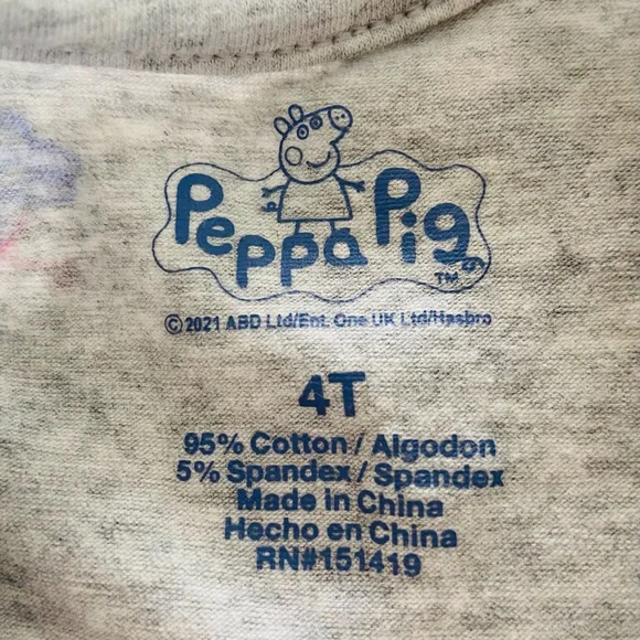 ✨SOLD on another platform 5.19.2022✨ Peppa Pig Dress Size 4T - Picture 3 of 4